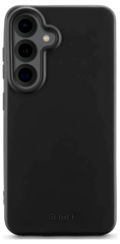 Hama Handyhülle "Fantastic Feel" für Samsung Galaxy S25, Schwarz Cover Samsung Galaxy S25 Schwarz 00080563