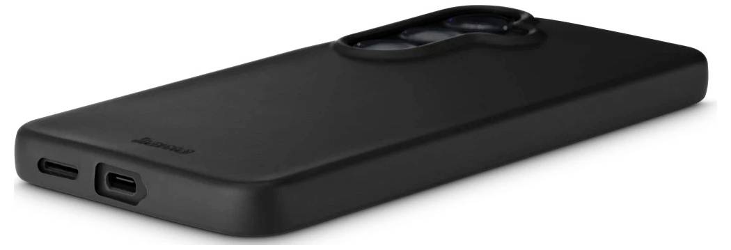 Hama Handyhülle "Fantastic Feel" für Samsung Galaxy S25, Schwarz Cover Samsung Galaxy S25 Schwarz 00080563