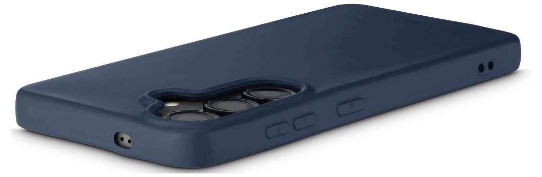 Hama Handyhülle "Fantastic Feel" für Samsung Galaxy S25, Blau Cover Samsung Galaxy S25 Blau 00080564