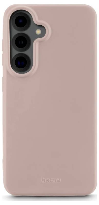 Hama Handyhülle "Fantastic Feel" für Samsung Galaxy S25, Nude Cover Samsung Galaxy S25 Nude 00080565