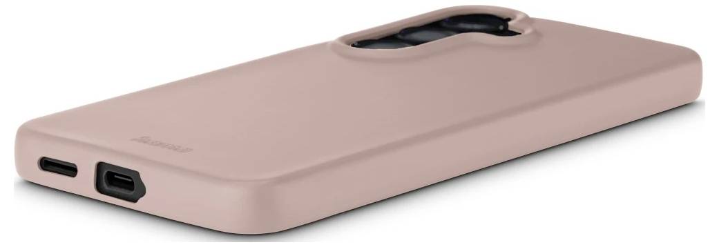 Hama Handyhülle "Fantastic Feel" für Samsung Galaxy S25, Nude Cover Samsung Galaxy S25 Nude 00080565