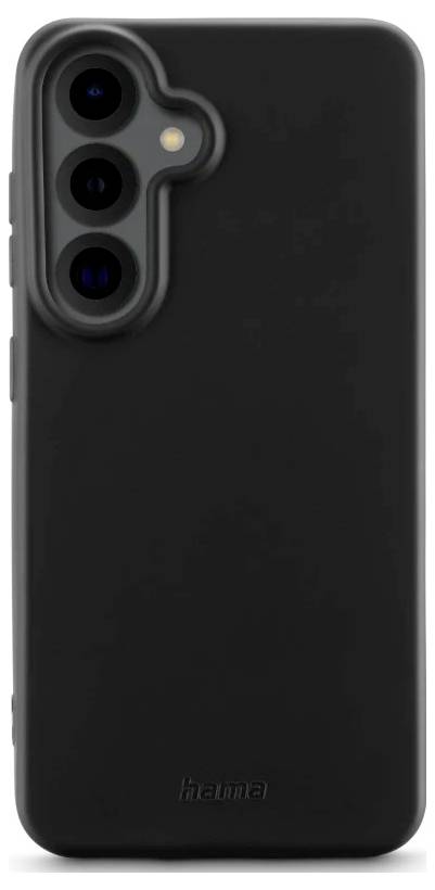 Hama Handyhülle "Fantastic Feel" für Samsung Galaxy S25+, Schwarz Cover Samsung Galaxy S25+ Schwarz 00080574