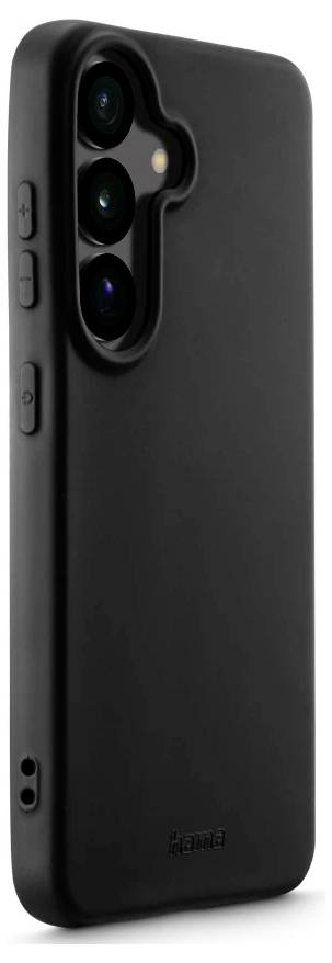 Hama Handyhülle "Fantastic Feel" für Samsung Galaxy S25+, Schwarz Cover Samsung Galaxy S25+ Schwarz 00080574