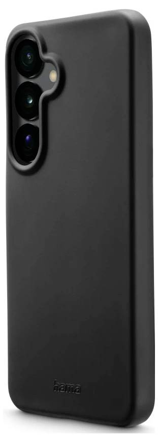 Hama Handyhülle "Fantastic Feel" für Samsung Galaxy S25+, Schwarz Cover Samsung Galaxy S25+ Schwarz 00080574