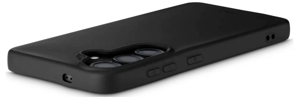 Hama Handyhülle "Fantastic Feel" für Samsung Galaxy S25+, Schwarz Cover Samsung Galaxy S25+ Schwarz 00080574