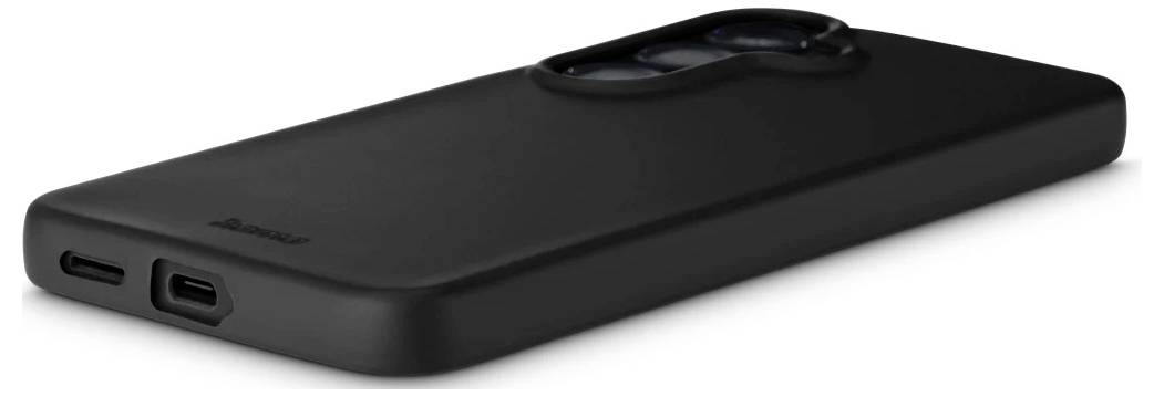 Hama Handyhülle "Fantastic Feel" für Samsung Galaxy S25+, Schwarz Cover Samsung Galaxy S25+ Schwarz 00080574