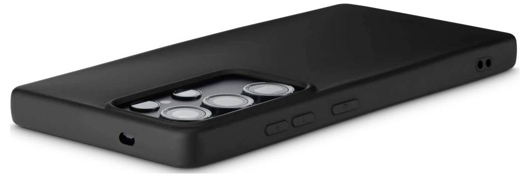 Hama Handyhülle "Fantastic Feel" für Samsung Galaxy S25 Ultra, Schwarz Cover Samsung Galaxy S25 Ultra Schwarz 00080582