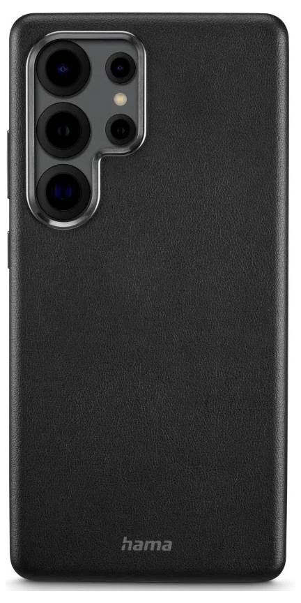 Hama Handyhülle "Eco Premium" für Samsung Galaxy S25 Ultra, Schwarz Cover Samsung Galaxy S25 Ultra