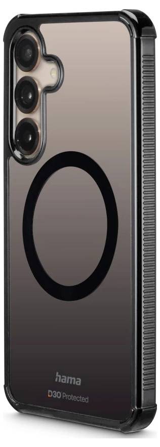 Hama Handyhülle "Extreme Protect" für Samsung Galaxy S25, magnetisch, Schwarz Cover Samsung Galaxy S25 Schwarz 00080589
