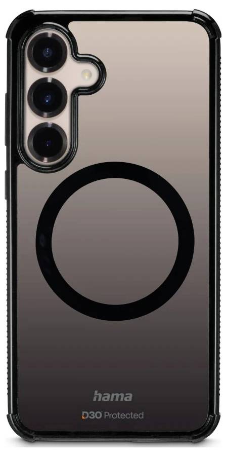 Hama Handyhülle "Extreme Protect" für Samsung Galaxy S25+, magnetisch, Schwarz Cover Samsung Galaxy S25+ Schwarz 00080591