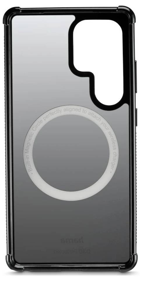 Hama Handyhülle "Extreme Protect" für Samsung Galaxy S25 Ultra, magnetisch, Sch. Cover Universal Galaxy S25 Ultra Schwarz 00080593