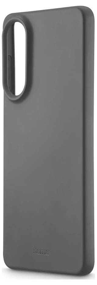 Hama Handyhülle "Fantastic Feel" für Samsung Galaxy S25 Edge, Schwarz Cover Samsung Galaxy S25 Edge Schwarz 00080594