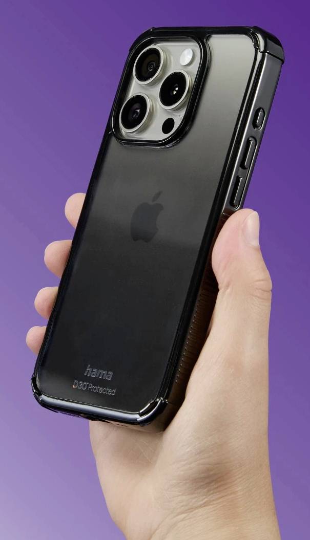 Hama Handyhülle "Extreme Protect" für Apple iPhone 16e, Schwarz Cover Apple iPhone 16e, iPhone 17e Schwarz 00123720