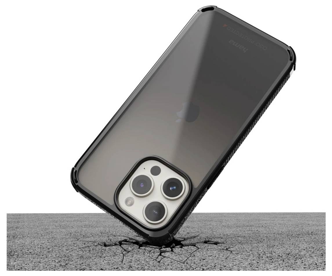 Hama Handyhülle "Extreme Protect" für Apple iPhone 16e, Schwarz Cover Apple iPhone 16e, iPhone 17e Schwarz 00123720