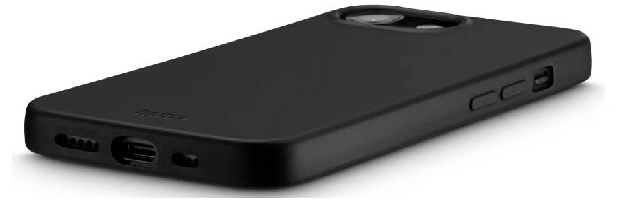 Hama Handyhülle "Fantastic Feel" für Apple iPhone 16e, Schwarz Cover Apple iPhone 17e, iPhone 16e Schwarz 00123721