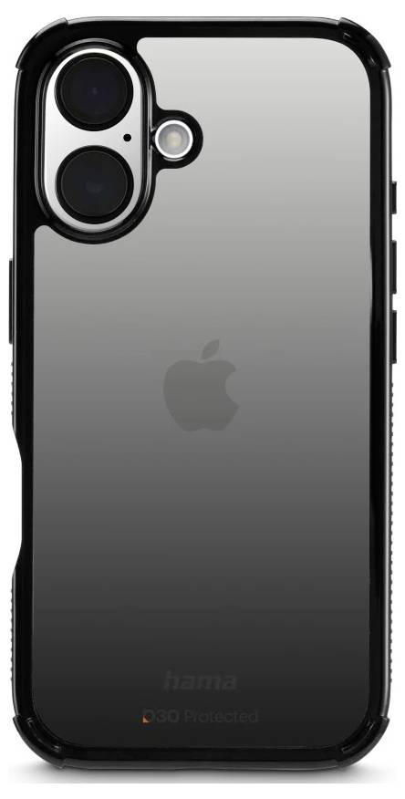 Hama Handyhülle "Extreme Protect" für Apple iPhone 16, Schwarz Cover Apple iPhone 16 Schwarz 00123754