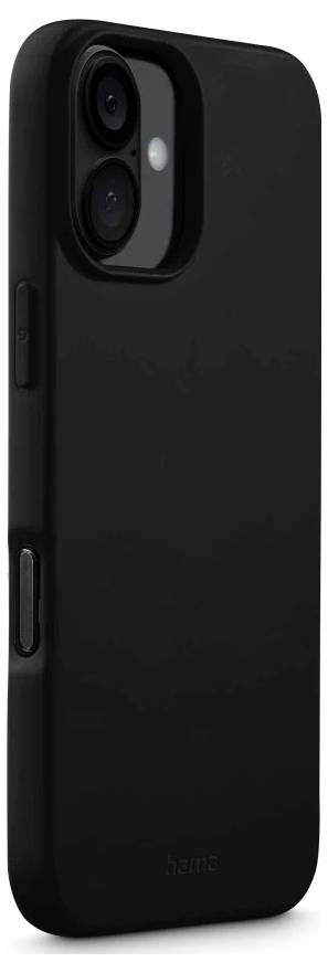 Hama Handyhülle "Fantastic Feel" für Apple iPhone 16, Schwarz Cover Apple iPhone 16 Schwarz 0012375
