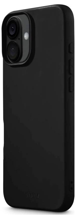 Hama Handyhülle "Fantastic Feel" für Apple iPhone 16, Schwarz Cover Apple iPhone 16 Schwarz 0012375