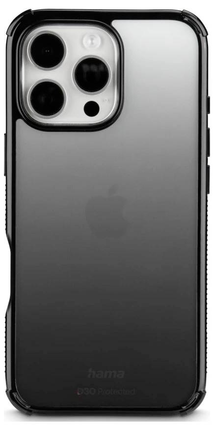 Hama Handyhülle "Extreme Protect" für Apple iPhone 16 Pro, Schwarz Cover Apple iPhone 16 Pro Schwar
