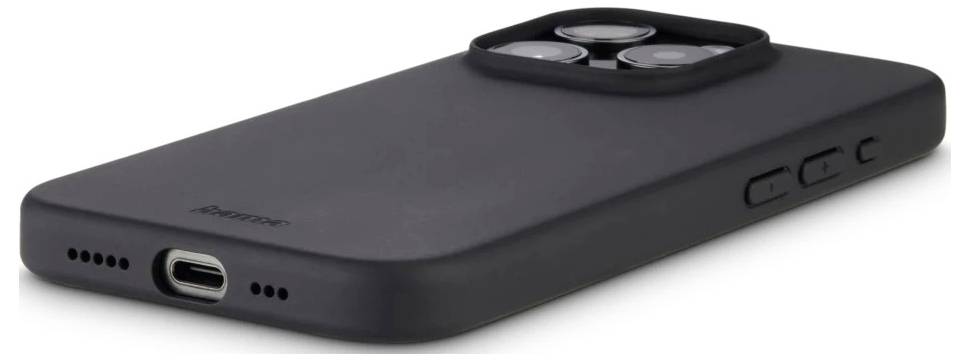 Hama Handyhülle "Fantastic Feel" für Apple iPhone 16 Pro, Schwarz Cover Apple iPhone 16 Pro Schwarz 00123767
