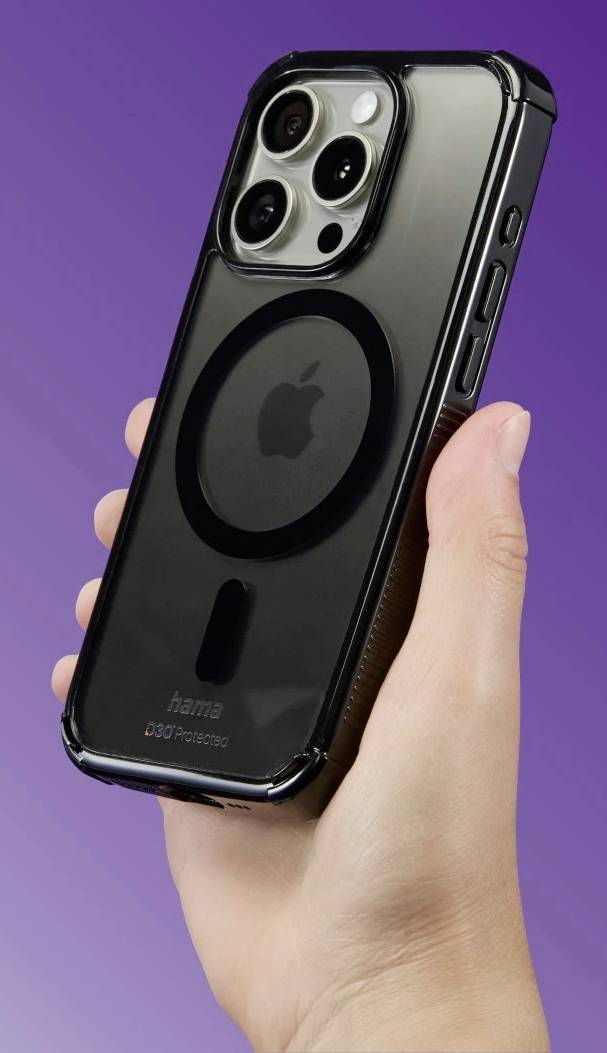 Hama Handyhülle "Extreme Protect" für Apple iPhone 16, magnetisch, Schwarz Cover Apple iPhone 16 Schwarz 00136841