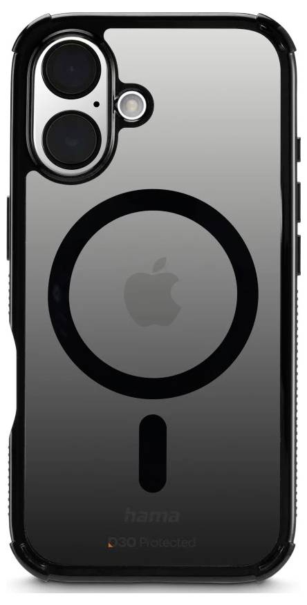 Hama Handyhülle "Extreme Protect" für Apple iPhone 16, magnetisch, Schwarz Cover Apple iPhone 16 Sc