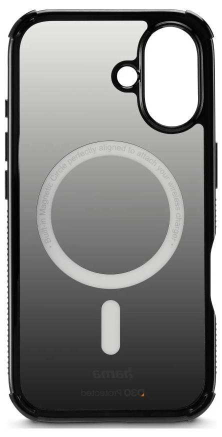Hama Handyhülle "Extreme Protect" für Apple iPhone 16, magnetisch, Schwarz Cover Apple iPhone 16 Schwarz 00136841