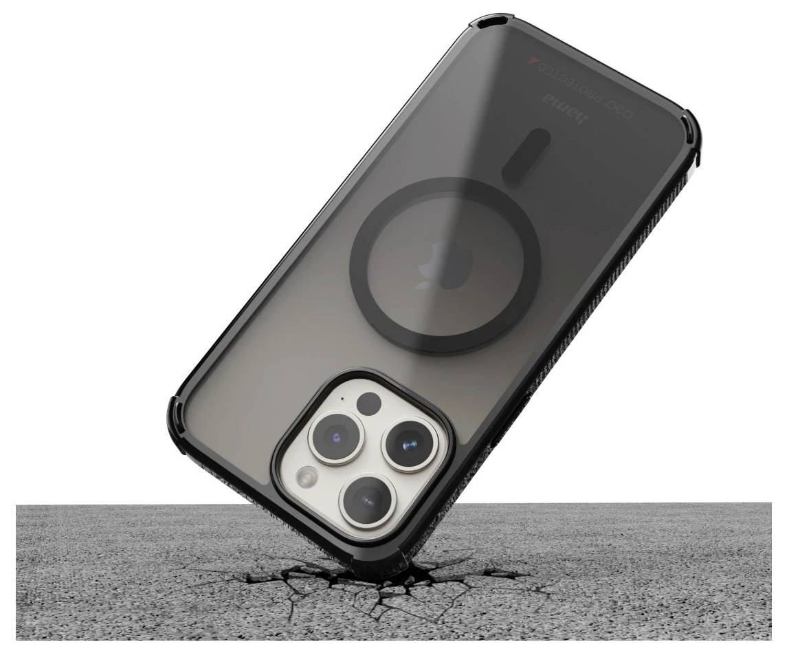 Hama Handyhülle "Extreme Protect" für Apple iPhone 16, magnetisch, Schwarz Cover Apple iPhone 16 Schwarz 00136841