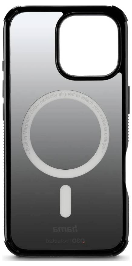 Hama Handyhülle "Extreme Protect" für Apple iPhone 16 Pro, magnetisch, Schwarz Cover Apple iPhone 16 Pro Schwarz 00136842