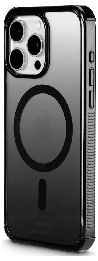 Hama Handyhülle "Extreme Protect" für Apple iPhone 16 Pro, magnetisch, Schwarz Cover Apple iPhone 16 Pro Schwarz 00136842