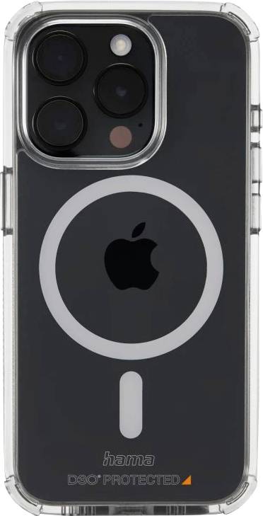 Hama Handyhülle MagCase "Extreme Protect" für Apple iPhone 15 Pro, durchsichtig Cover Apple iPhone