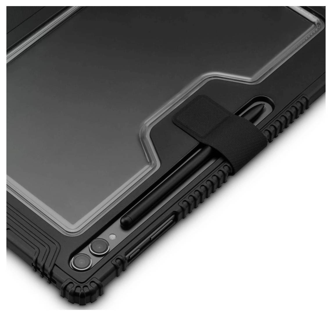 Hama Tablet-Hülle "Protection" für Samsung Galaxy Tab S10 Ultra 14.6", Schwarz Tablet Hülle 37,1cm (14,6") Schwarz