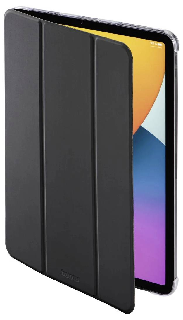 Hama Tablet-Hülle "Fold Clear" m. Stiftfach f. iPad 11" (25)/iPad 10.9" (22), SW Tablet Hülle 27,7cm (10,9") Schwarz