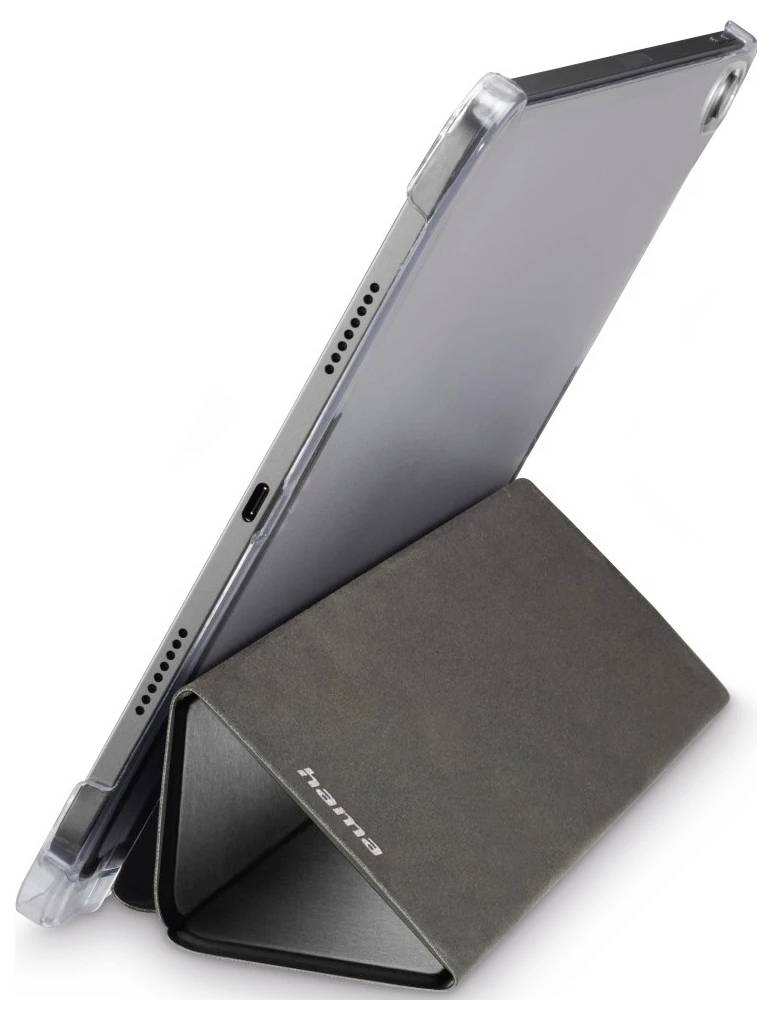 Hama Tablet-Hülle "Fold Clear" m. Stiftfach f. iPad 11" (25)/iPad 10.9" (22), SW Tablet Hülle 27,7cm (10,9") Schwarz