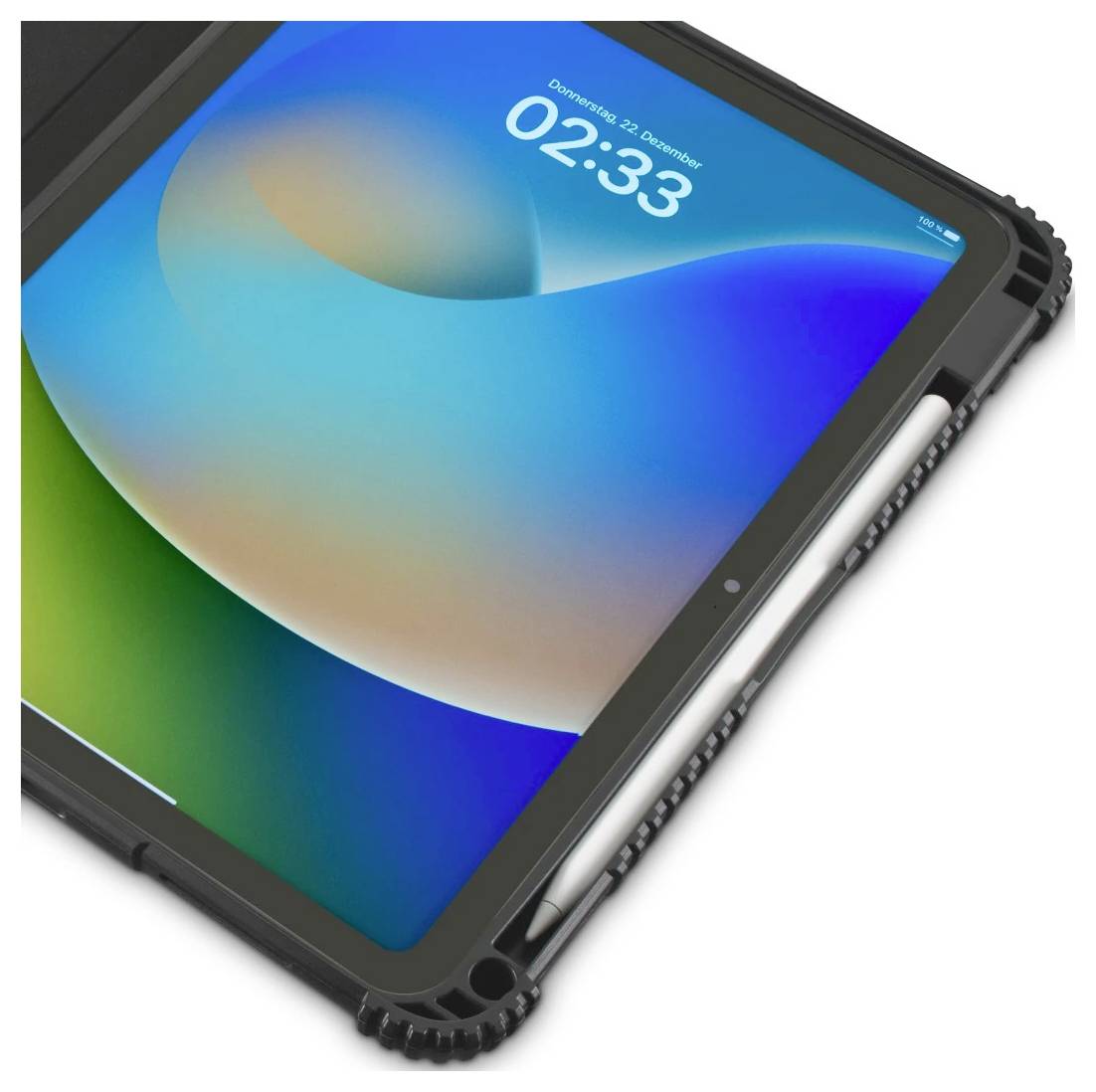 Hama Tablet-Hülle "Protection" für iPad 11" (2025)/iPad 10.9" (2022), Schwarz Tablet Hülle 27,7cm (10,9") Schwarz, Transparent