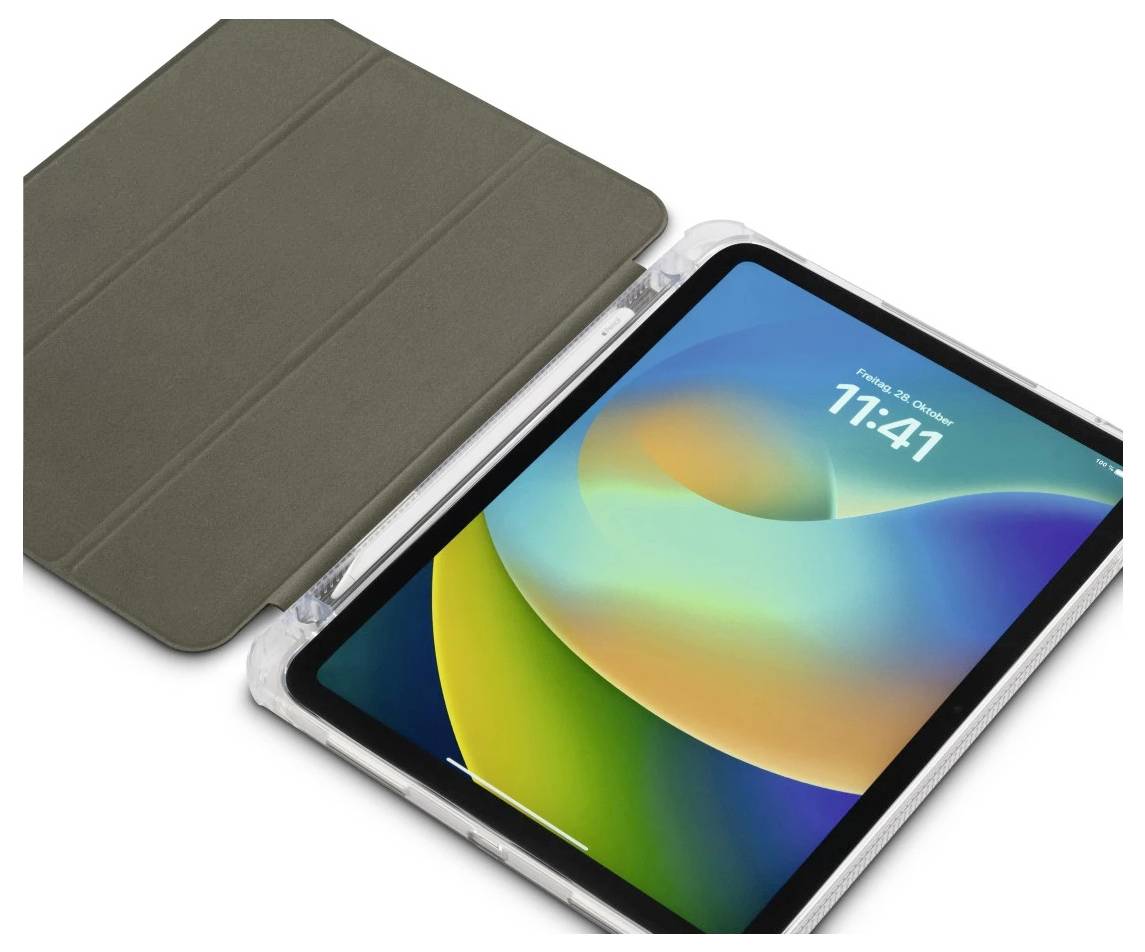 Hama Tablet-Hülle "Extreme Protect" f. iPad 11"(25)/10.9" (22), durchsichtig, SW Tablet Hülle 27,9cm (11") Schwarz