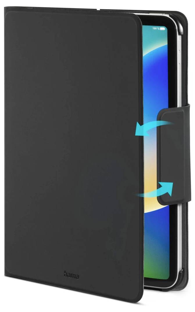Hama Tablet-Case "Premium", Hülle m. Tastatur f. iPad 11" (25)/10.9" (22), Schw. Tablet Hülle Apple iPad 11" (25)/10.9" (2022) 27