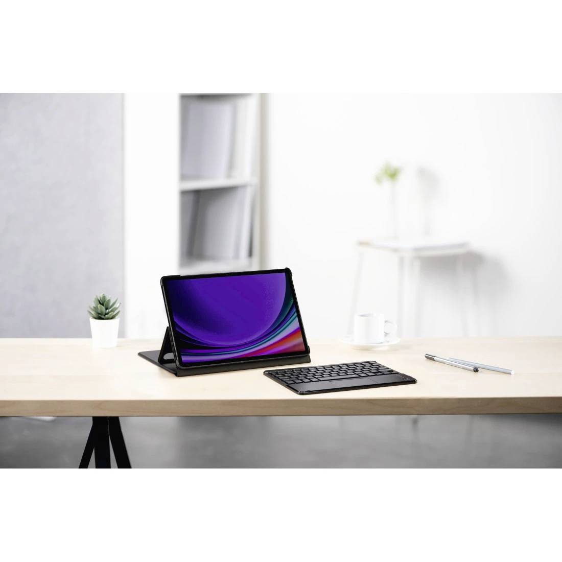 Hama Tablet Case Premium Tablet-Tastatur mit Hülle Passend für Marke (Tablet): Samsung Samsung Galaxy Tab S10+