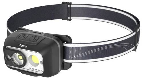 Hama LED-Stirnlampe  HL500-C , mit Akku, Kopflampe zum Joggen, Arbeiten, 4 Modi 00228609 Stirnlampe