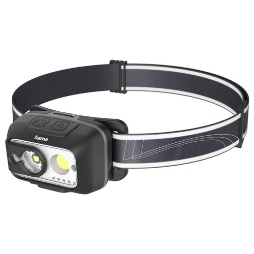 Hama LED-Stirnlampe "HL500-C", mit Akku, Kopflampe zum Joggen, Arbeiten, 4 Modi Stirnlampe 120g Hama LED-Stirnlampe "HL500-C", mit Akku, Kopflampe zum Joggen, Arbeiten, 4 Modi Stirnlampe 120g