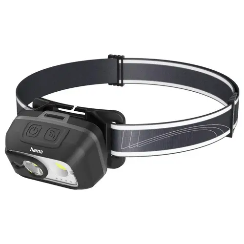 Hama LED-Stirnlampe "HL500-C", mit Akku, Kopflampe zum Joggen, Arbeiten, 4 Modi Stirnlampe 120g Hama LED-Stirnlampe "HL500-C", mit Akku, Kopflampe zum Joggen, Arbeiten, 4 Modi Stirnlampe 120g