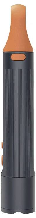 hama 00228604 LED-Taschenlampe "FLX350", Batterien, stoßfest, Aluminium, 4 Modi+SOS, Zoom