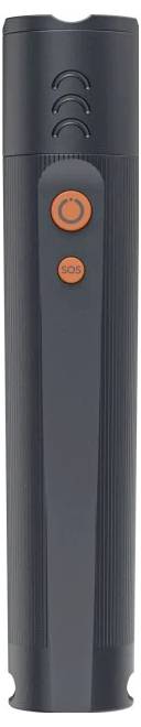 Hama LED-Taschenlampe "FLX600", Batterien, stoßfest, Aluminium, 4 Modi+SOS, Zoom Taschenlampe 266g