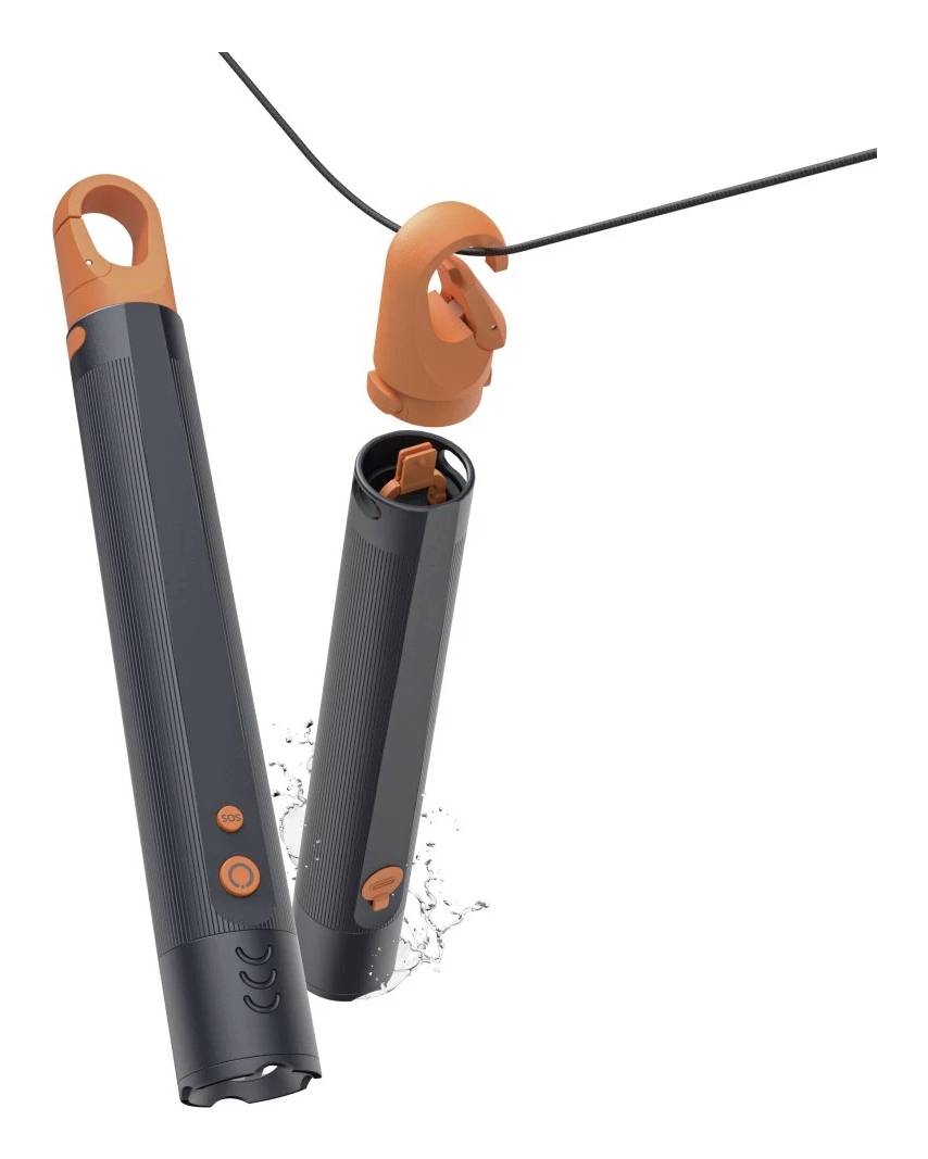 Hama LED-Taschenlampe "FLX1200-C", aufladbar, stoßfest, Alu, 4 Modi + SOS, Zoom Taschenlampe 288g