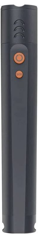 Hama LED-Taschenlampe "FLX1200-C", aufladbar, stoßfest, Alu, 4 Modi + SOS, Zoom 00228607 Taschenlampe 288 g