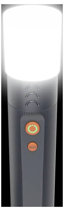 Hama LED-Taschenlampe "FLX1200-C", aufladbar, stoßfest, Alu, 4 Modi + SOS, Zoom 00228607 Taschenlampe 288 g
