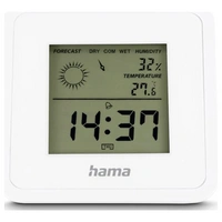 Hama Thermometer und Hygrometer "Borneo", digital, für innen, Weiß Thermo-/Hygrometer 00185891 Hama Thermometer und Hygrometer "Borneo", digital, für innen, Weiß Thermo-/Hygrometer 00185891