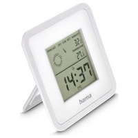 Hama Thermometer und Hygrometer "Borneo", digital, für innen, Weiß Thermo-/Hygrometer 00185891 Hama Thermometer und Hygrometer "Borneo", digital, für innen, Weiß Thermo-/Hygrometer 00185891