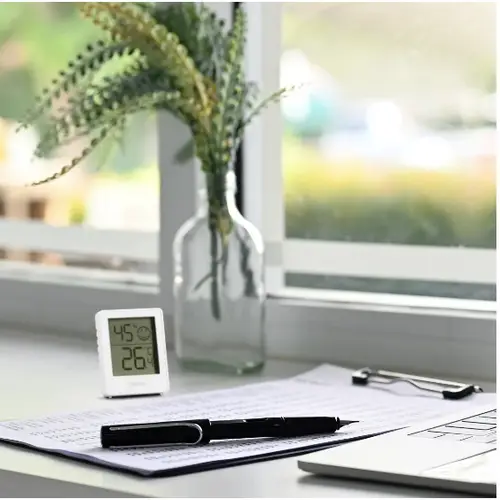 Hama Thermometer und Hygrometer "Baros", digital, für innen, 2-er Set, Weiß Thermo-/Hygrometer 00222233 Hama Thermometer und Hygrometer "Baros", digital, für innen, 2-er Set, Weiß Thermo-/Hygrometer 00222233