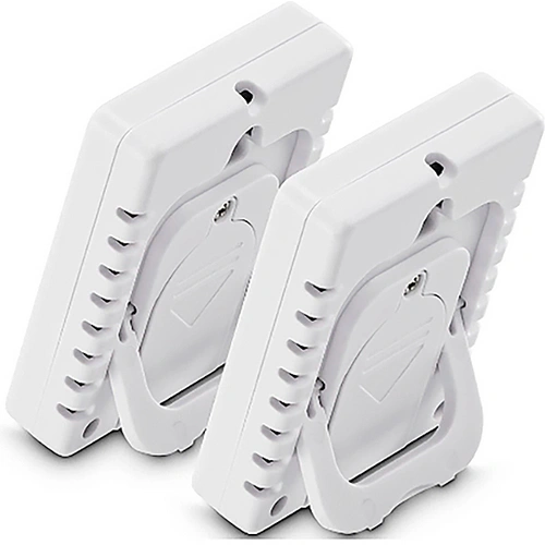 Hama Thermometer und Hygrometer "Baros", digital, für innen, 2-er Set, Weiß Thermo-/Hygrometer 00222233 Hama Thermometer und Hygrometer "Baros", digital, für innen, 2-er Set, Weiß Thermo-/Hygrometer 00222233